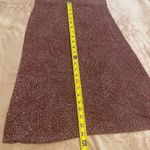 Athleta Thera High Neck Burgundy Printed Dress size XS Photo 3