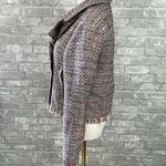 Cupcakes & Cashmere Canter Tweed Moto Jacket Pink Photo 3