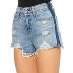 Pistola Anthropologie Nova High Rise Relaxed Cut Off Jeans Shorts Size 27 Photo 1