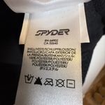 Spyder Black Cable Knit Full Zip Fleece Lined Sweater Jacket Women’s Size XS Photo 13