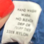 VTG Malco Modes Nylon Petticoat Skirt Navy L Tier Ruffle 80s Rockabilly Costume Blue Size XL Photo 7