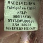 Very J  open front long sleeve flower cardigan Photo 3