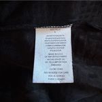 R & M Richards  Black Ruffled Jacket Silver Sparkles Large L Photo 9