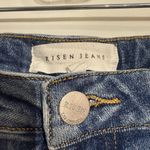 Risen  Straight Leg High Rise Distressed Jeans Sz 30 Photo 4