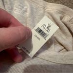 Aerie Cream Long Sleeve Ribbed Knit Crewneck Pullover Top Sz XXL NEW Photo 9