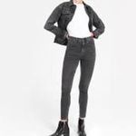 Everlane  Jeans Woman's 29 The Hi‎ Rise Washed Black Ankle Basic Casual Stretch Photo 1
