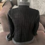 Kenneth Cole Black & Gray Faux Suede Coat Size
Medium Photo 3