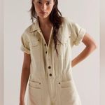 Free People Maxie Washed Coverall jumpsuit Photo 3