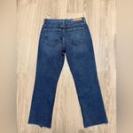 GRLFRND  Tatum mid rise current bootcut jeans frayed raw hem Photo 3