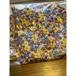 Molly Bracken  Floral Short Sleeve Blouse Sz Medium‎ Polyester Tiered Cottagecore Photo 9