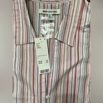 Urban Outfitters NWT Party Girl Cotton-Blend Button
Down Sleeveless Shirt Large Photo 5