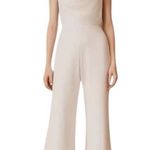 Sachin + Babi NWT  Carrie Partially Embellished Bodice Jumpsuit in Ivory Size 4 Photo 0