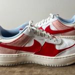 Nike Air Force 1 Low Shadow Cracked Leather Women's Shoe Size 9.5 #276 Photo 4