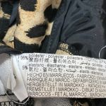 ZARA Beige Black Leopard Animal Print High Rise Flare Bootcut Trousers Pants XS Photo 4