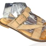 Coach And Four Italy Women's Size 8.5 Shoes Brown Leather Strappy Comfort Sandal Photo 8
