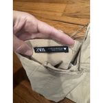 ZARA  Babydoll Corset Crop Top Adjustable Straps Beige Festival XS Photo 2