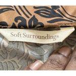 Soft Surroundings Two Piece Skirt Set Sz L Floral Damask Print Boho Whimsigoth Photo 6