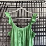 Marine layer  Jude Flutter Sleeve Dress - Jade Sheen Photo 3
