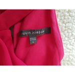 Julia Jordan  Women's Halter Neck Sleeveless Sheath Dress Dragonfruit Size 6 Photo 2