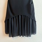 Elizabeth and James  Sleeveless Black Blazer Vest Size Small Photo 3