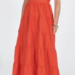 Princess Polly  Chavez Tie Strap Tiered Maxi Dress Photo 0
