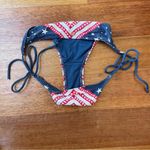Rip Curl American Flag Red White and Blue Bikini with Adjustable Straps and Ties Photo 3