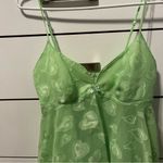 Victoria's Secret Victoria’s Secret Y2K Green Heart Slip Dress Photo 6
