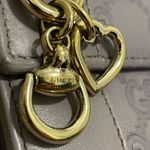 Gucci Rare Guccisima lavender leather heart charm long wallet Photo 3