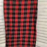 Red Plaid Skirt, Large Photo 0