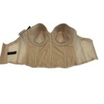 Dominique 8541 Ariel Hidden Underwire Longline Bra Size 38DD/E Bridal Photo 7