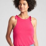 Gap  Softspun Twist-Knot Hem Tank Top Pink Size XS SOFT Photo 0