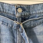 7 For All Mankind  High-Waisted Denim Belted Shorts Size 29 Photo 3