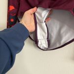 Farm Rio Adidas Her Studio London Long Sleeve Bodysuit Red Floral Small Photo 5