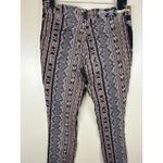 Pilcro Women’s Serif Corduroy Pants Size 27 Aztec Southwest Brown Black Stretch Photo 7