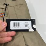 Dickies New Medium Tan Brown Unionville Lightweight Pleated Work Mini Skirt Photo 3