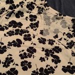 Gap Dark blue floral blouse Photo 4