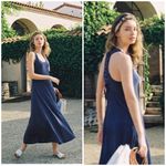 Anthropologie TOP RATED! Navy-Anthro Melanie Knit Maxi Photo 3