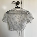 💟 Vintage Sheer Puff Sleeve Blouse 💟 Multi Photo 3
