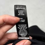 All Fenix Laser Line Spellout Logo Cutout Sports Bra Black Activewear Workout XS Photo 6