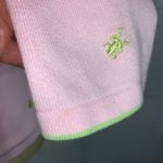 David Brooks Vintage light pink cardigan and vest w/embroidered frogs small Photo 11