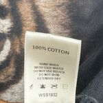 Windsor  V Neck Lace Up Tiger Short Sleeve Shirt XS Photo 4