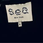 Sea New York Black Stretch Leather & Lace Sheath Dress Size 4 Photo 4