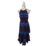 Banana Republic ‎ Halter Striped Flounce Midi Dress Rhapsody Size S NWT - FLAWED! Photo 4