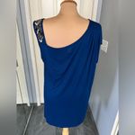 a.n.a Lot of 2 Plus Size Y2K Beaded Tops Black‎ & Blue Dressy Cruise Date Night Photo 11