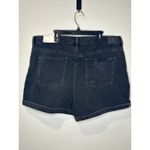 American Eagle  Distressed High Rise Cuffed Mom Shorts in Black Size 16 NWT!!! Photo 1