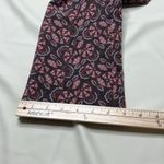 Anthropologie The Essential Slim Straight Pant Floral Brown Motif Stretch Size 2 Photo 15