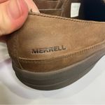 Merrell  encore shoes dark earth leather women’s size 8 casual minimalist neutral Photo 8