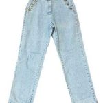 ZARA light wash straight jeans Photo 0