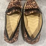 Avon Cushion walks leopard print slip on flats size 9 Brown Photo 2