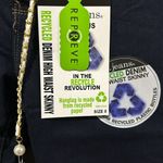 NWT pearl belt high waist Skinny Jeans Size 8 Photo 4